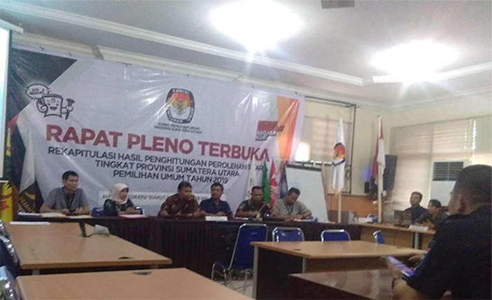 Pleno KPU Sumut