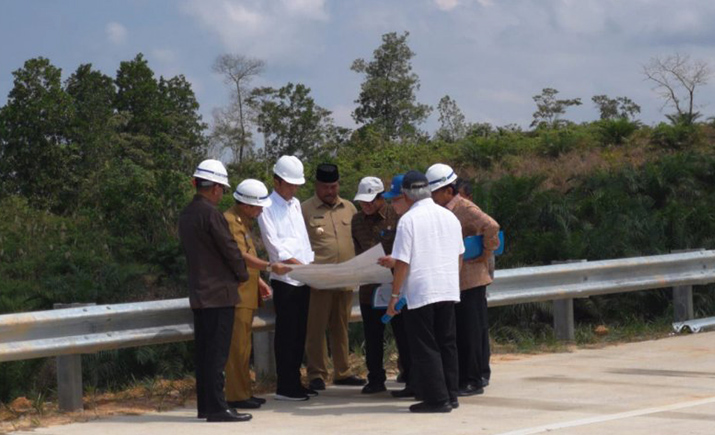 Bukit Soeharto, Jokowi