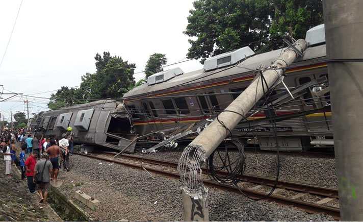 KRL Terguling
