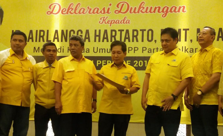 Golkar jateng Dukung Airlangga