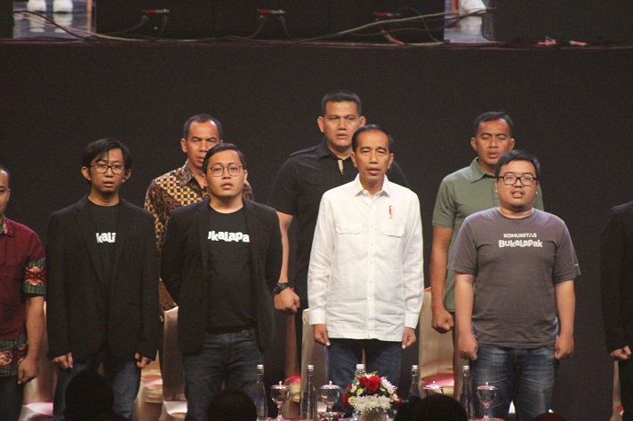 Jokowi Bukalapak