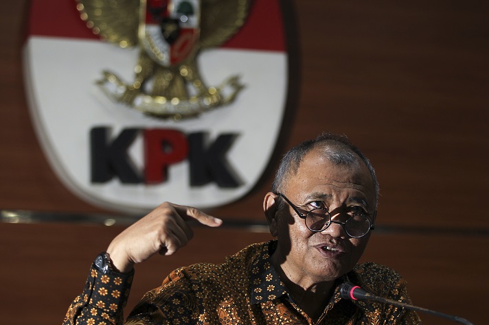 Ketua KPK Agus Rahardjo