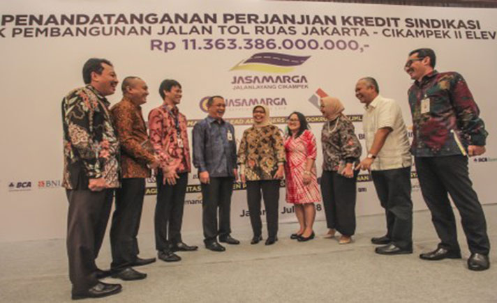 Sindikasi Kredit Pembangunan Tol Cikampek II