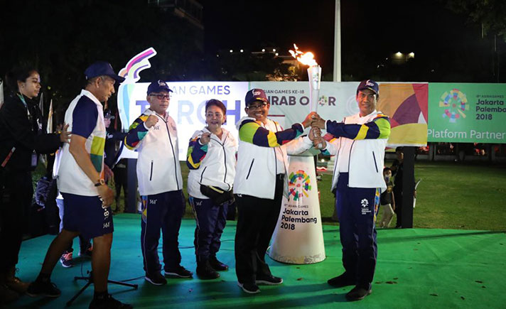 Obor Asian Games di Bandung