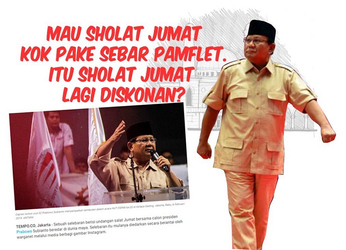 Prabowo Shalat