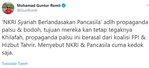 Cuitan Guntur Romli