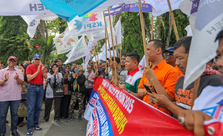 May Day, Buruh Aceh Minta Uang dan Hari Libur Meugang