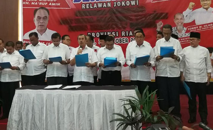 Deklarasi Riau untuk Jokowi