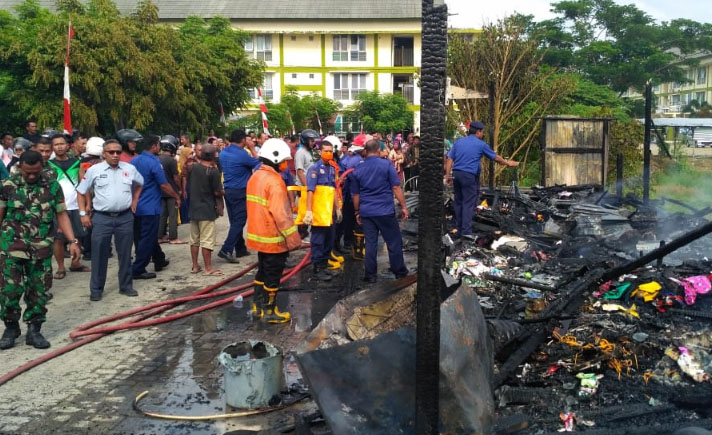 Terbakar di Aceh