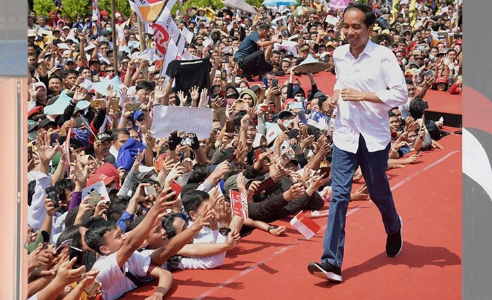 Foto: Perbedaan Sepatu Jokowi dan Prabowo  Tagar