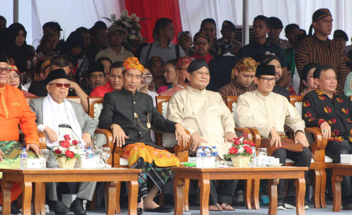 Jokowi-Maruf Prabowo-Sandi