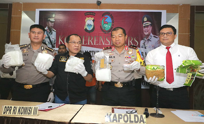 Narkoba Jaringan Internasional di Makassar