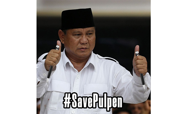 Meme Save Pulpen