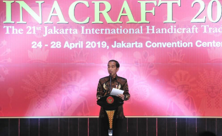 Video Jokowi Apresiasi Pengusaha di Inacraft 2019 Tagar Video Jokowi Apresiasi Pengusaha di Inacraft 2019 Tagar