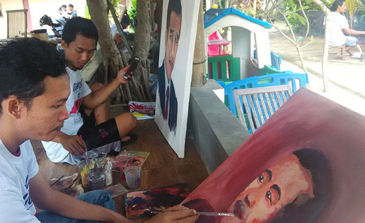 Lukisan Jokowi