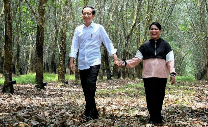 Jokowi dan Iriana