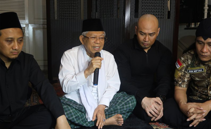 Ma'ruf Amin, Ide Nama Baru untuk Deddy Corbuzier  Tagar