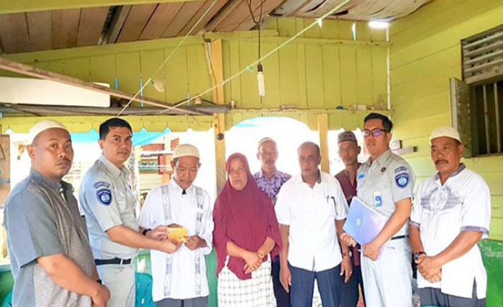 Jasa Raharja Serahkan Santunan