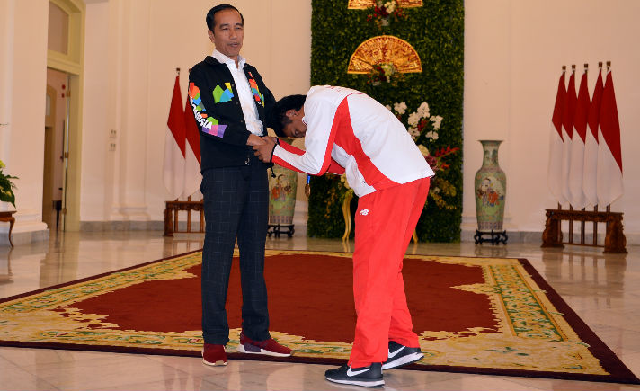 Jokowi - Zohri