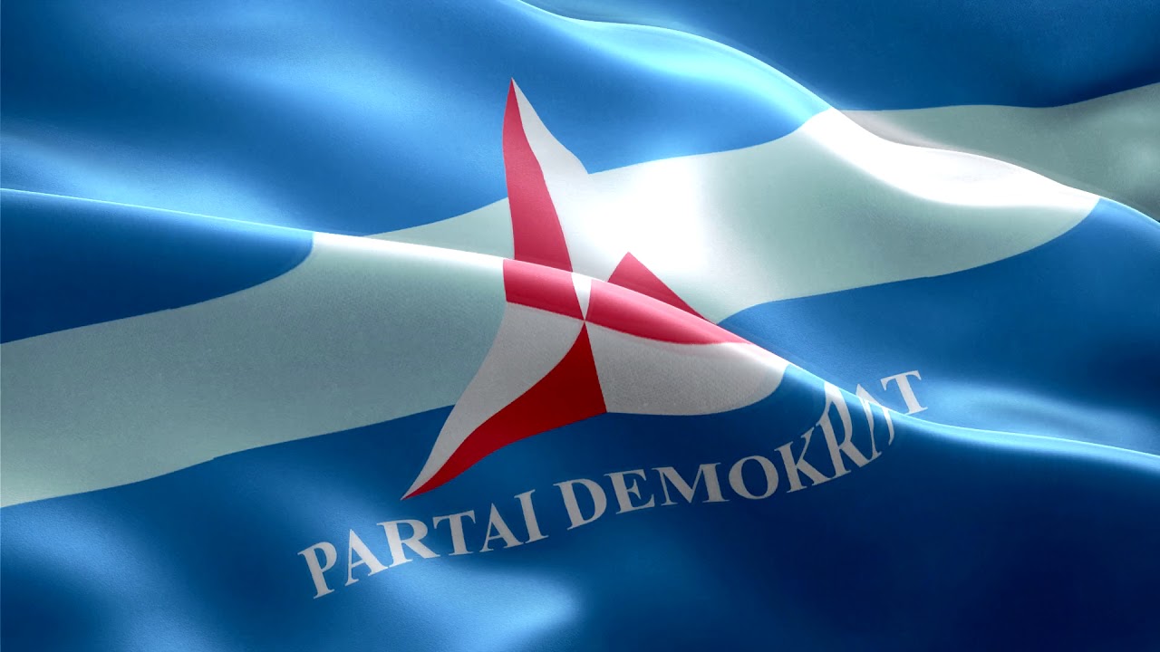 Gambar bendera Demokrat