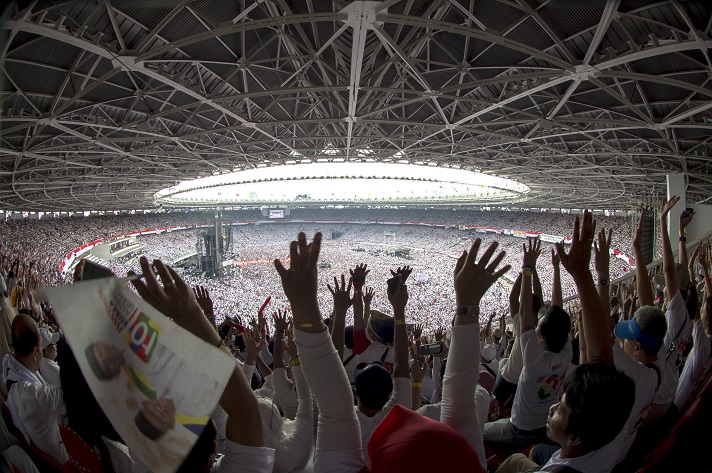 Orasi Jokowi Dalam Kampanye Akbar GBK