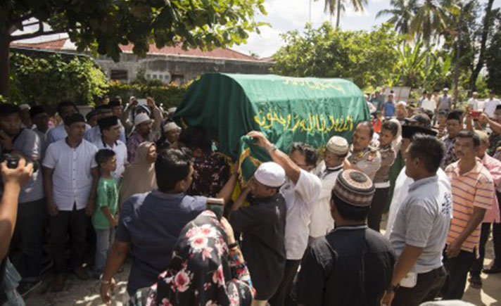 Polisi Korban Teror Riau