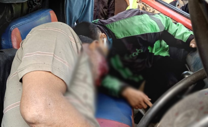 Sopir Angkot Luka di Medan