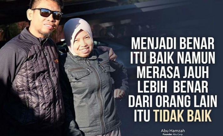 Hamzah Mamba dan Istrinya