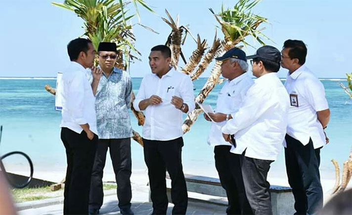Jokowi Puji Progres Infrastruktur KEK Mandalika Jokowi Puji Progres Infrastruktur KEK Mandalika