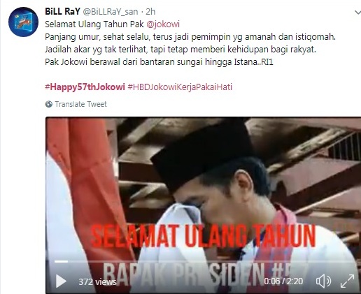 Ultah Jokowi