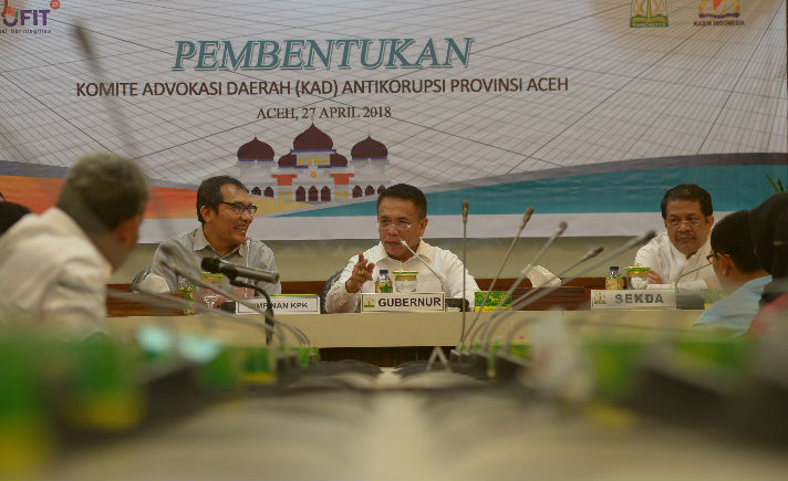 Aceh dan KPK Bentuk Komite Advokasi Daerah (KAD 