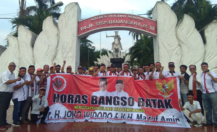 Horas Bangso Batak Ucapkan Selamat Kemenangan Jokowi