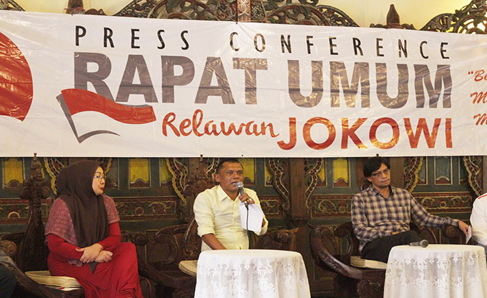 Rapat Umum Relawan Jokowi