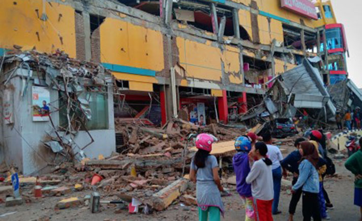KERUSAKAN AKIBAT GEMPA PALU