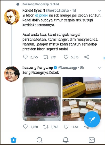 Twitter Kaesang