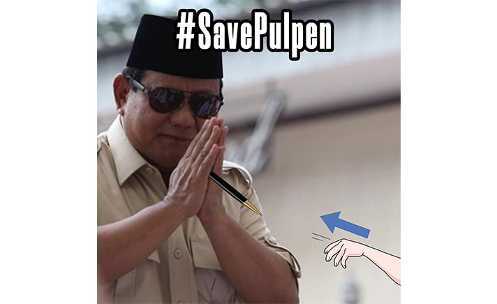 Meme Save Pulpen