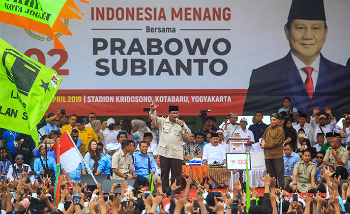 Kampanye Prabowo di Yogyakarta
