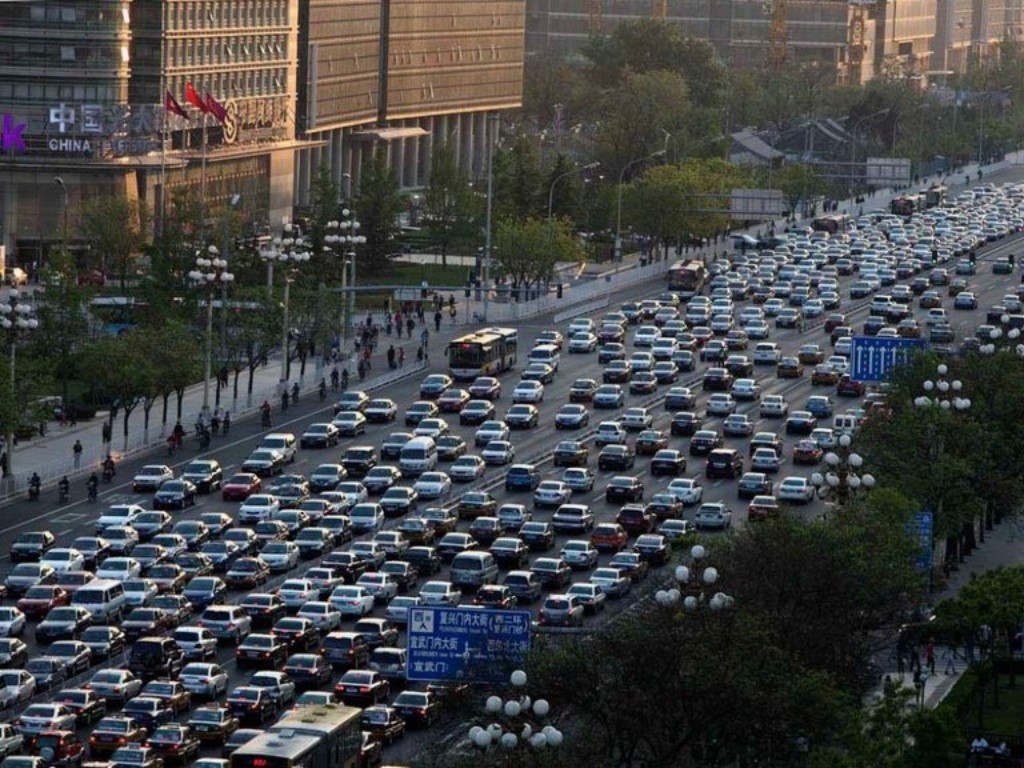 Kemacetan Di Beijing