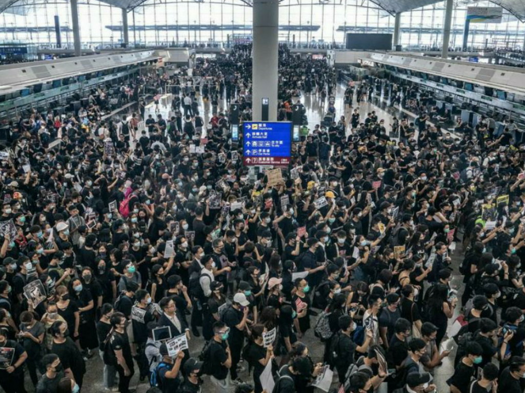 Demonstran Hong Kong