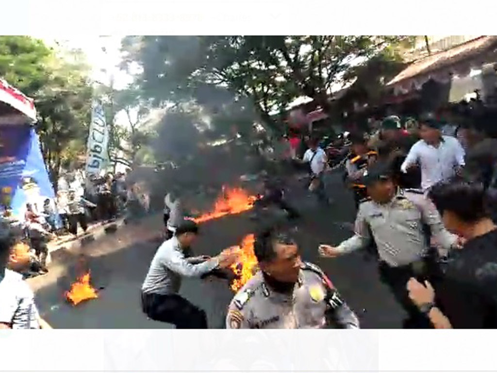 Unjuk rasa di Cianjur
