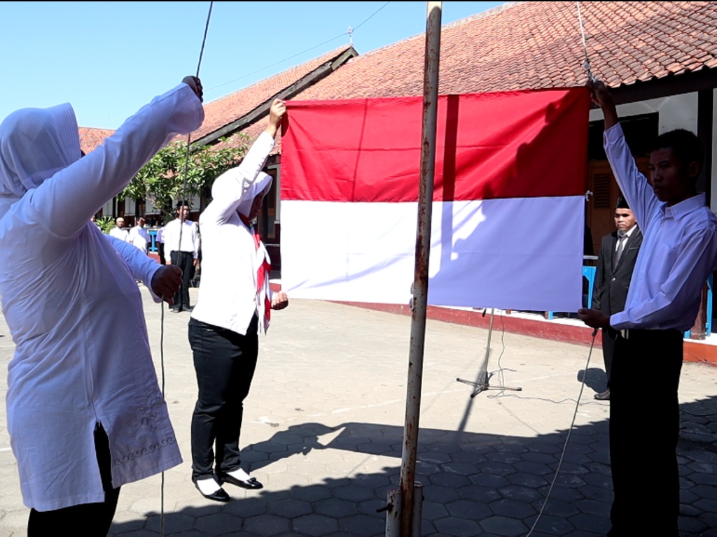 Upacara Bendera Tunanetra