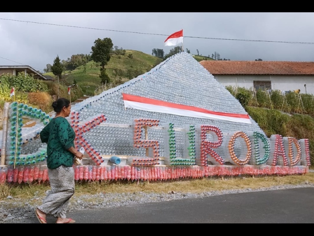 Kreasi warga Gunung Merbabu