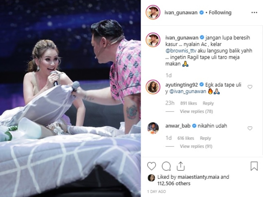 Ayu Ting Ting dan Ivan Gunawan