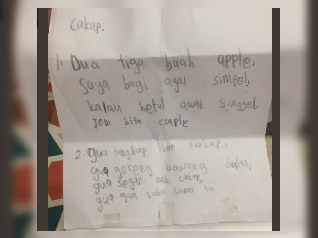 Guru Sd Cantik Malaysia Dapat 15 Surat Cinta Dari Murid Tagar