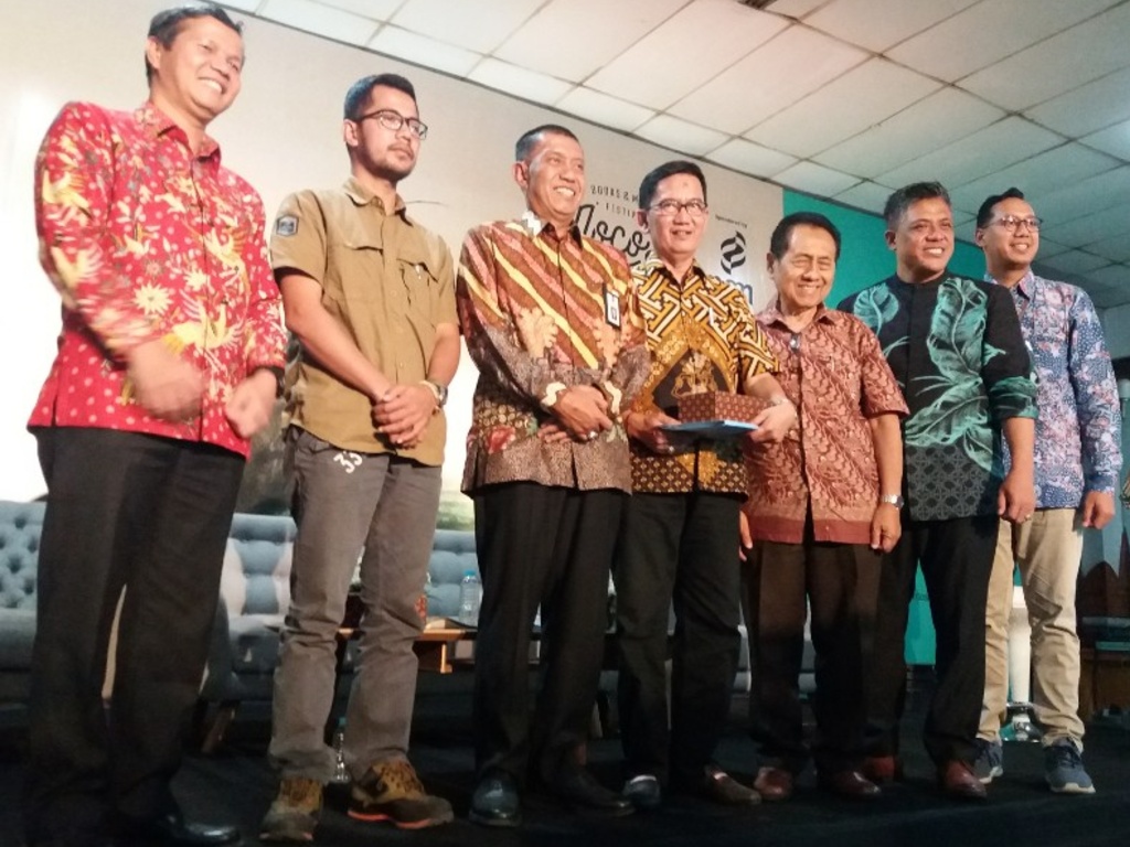 Pejabat PGN dan Walikota Yogyakarta Haryadi