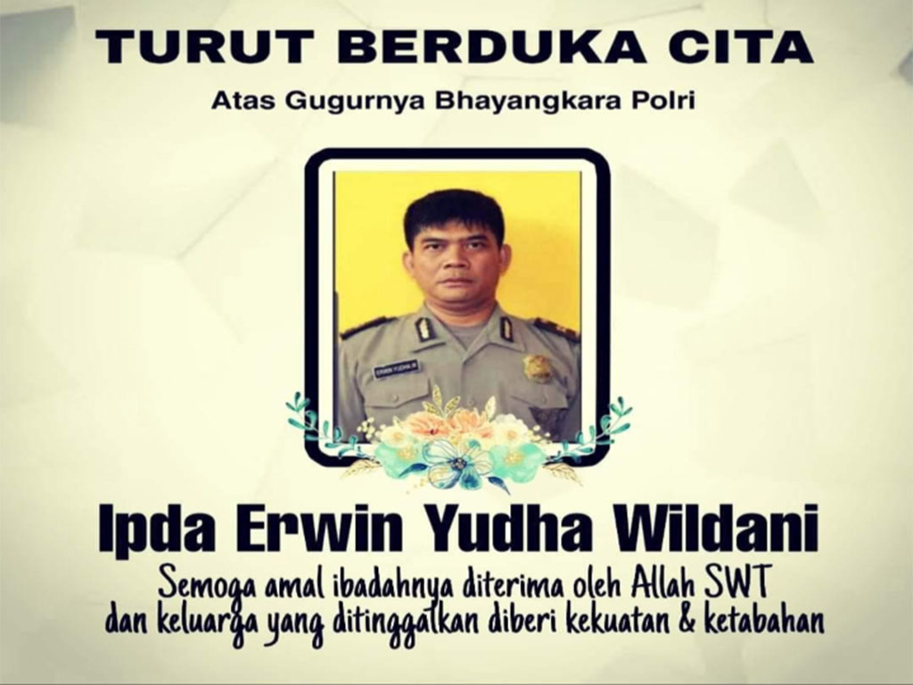 Almarhum Ipda Erwin Yudha Wildani