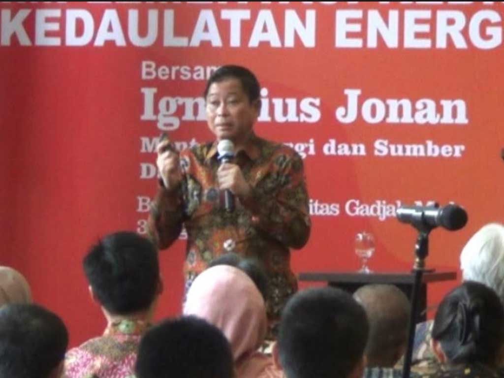 Menteri ESDM Ignasius Jonan