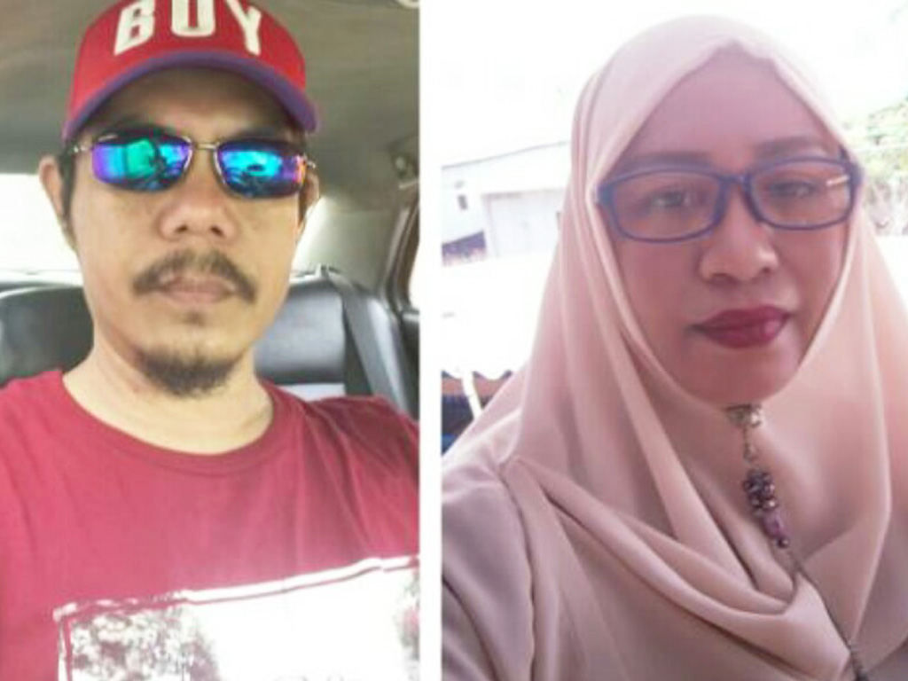 Syamsiah dan suaminya