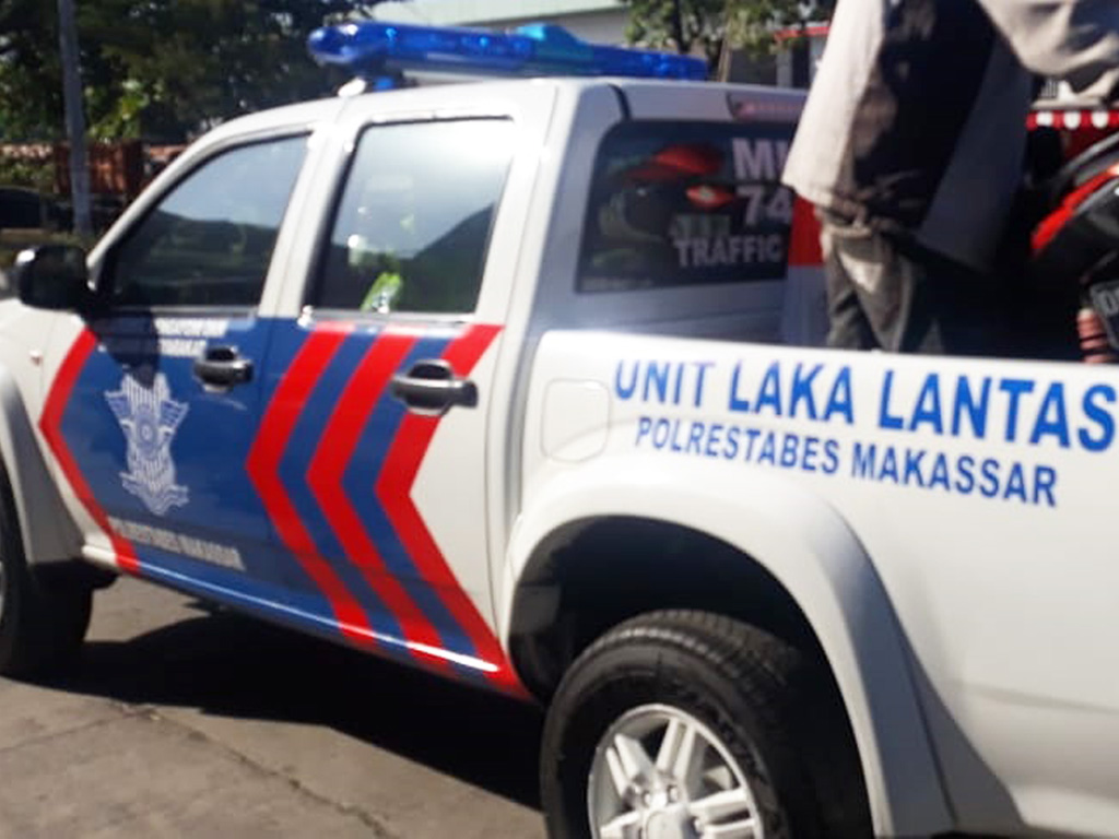Unit lakalantas Polrestabes Makassa