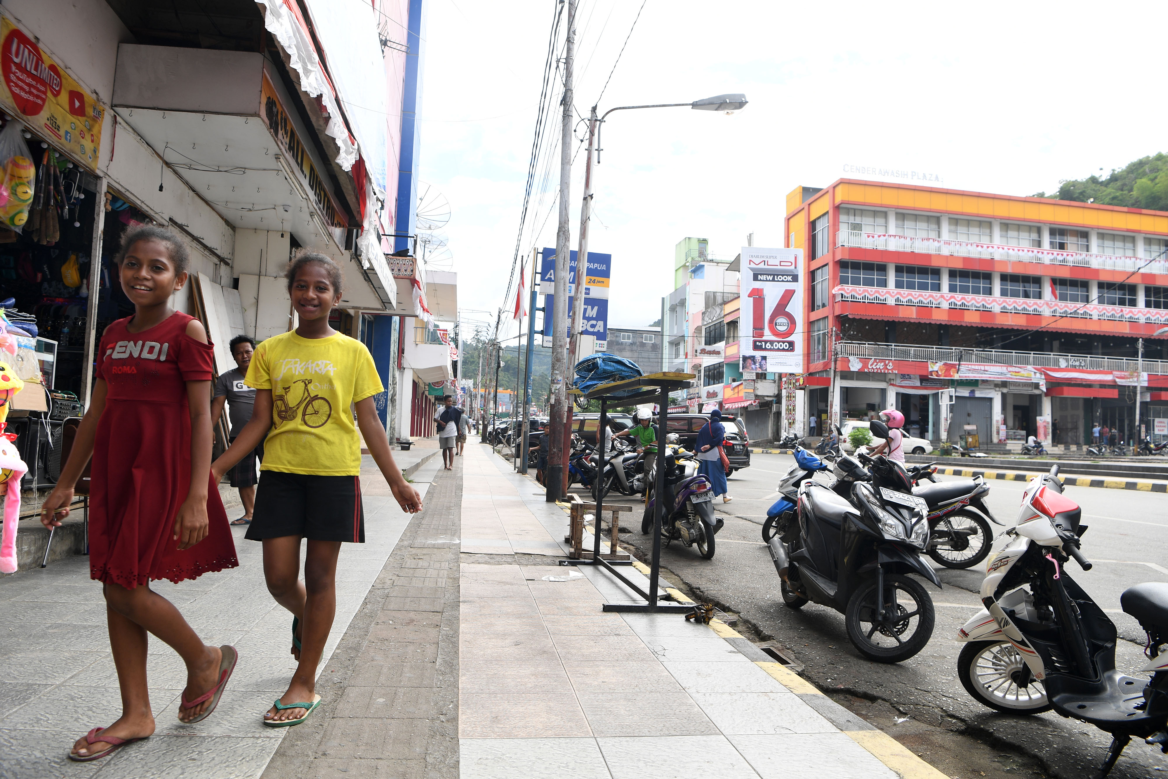 Jayapura pasca unjuk rasa